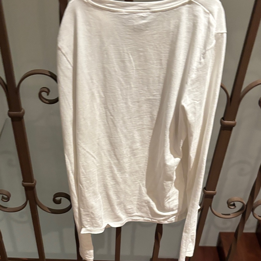 COS White Long Sleeve Tee - Picture 3 of 4